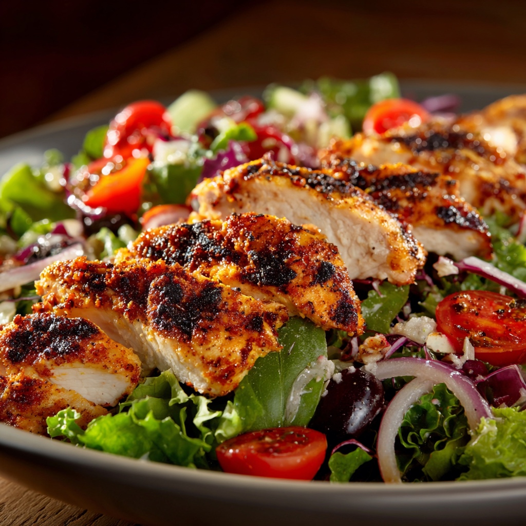 Grilled chicken salad